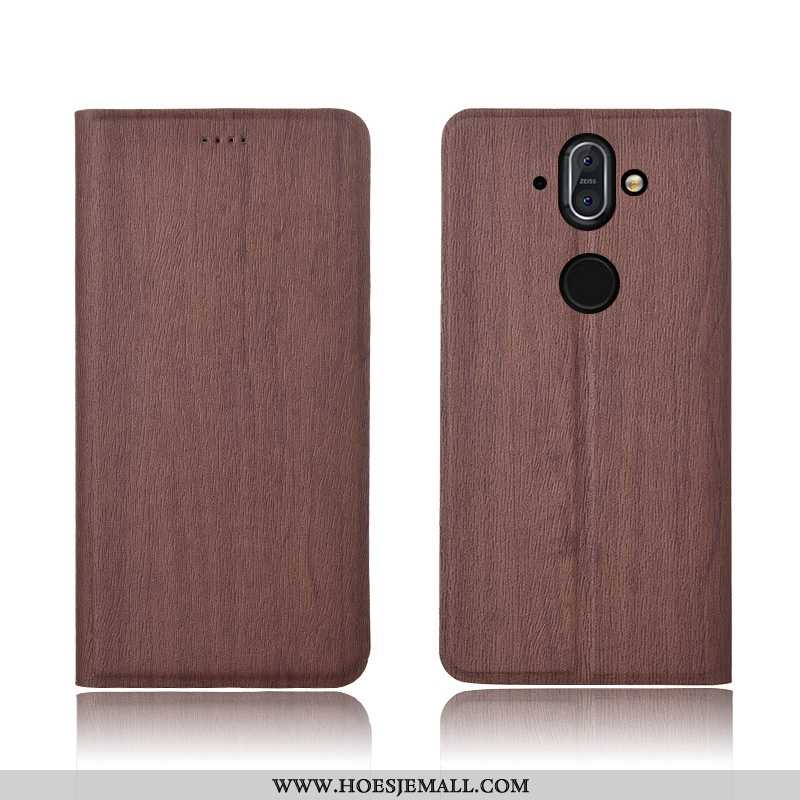 Hoesje Nokia 8 Sirocco Patroon Zacht Bruin All Inclusive Hoge Nieuw Anti-fall Bruine