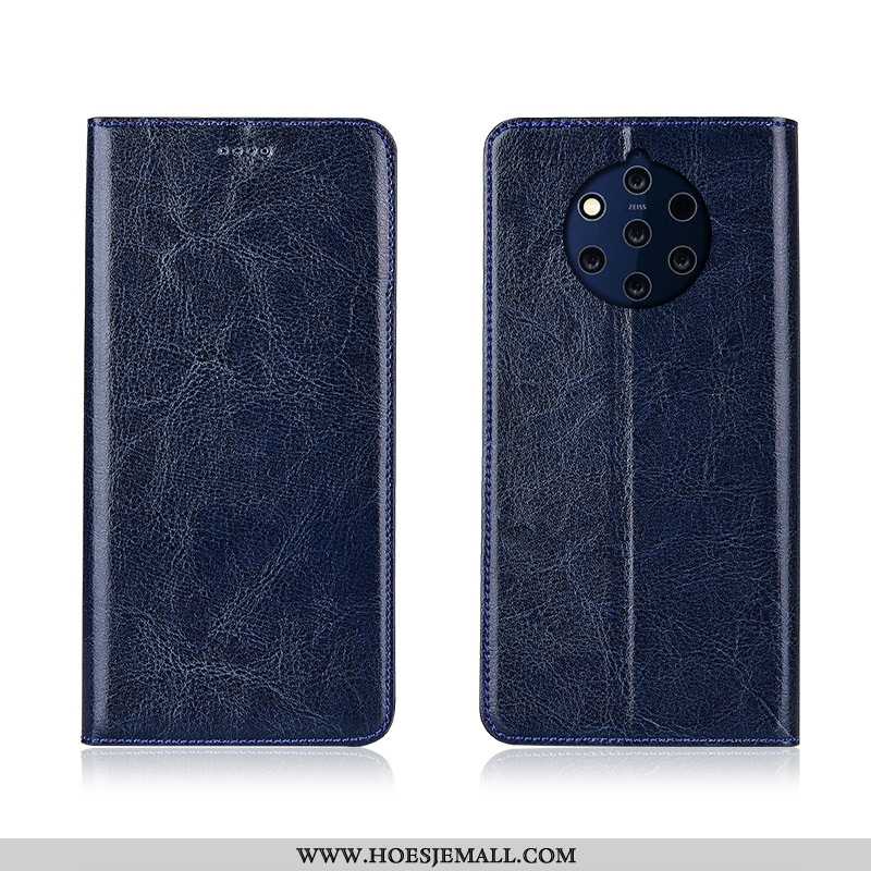 Hoesje Nokia 9 Pureview Patroon Zacht All Inclusive Hoes Anti-fall Mobiele Telefoon Clamshell Geel