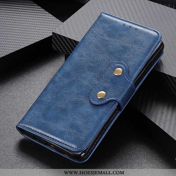 Hoesje Nokia 9 Pureview Patroon Pu Klittenband Hoes Mobiele Telefoon Bruin