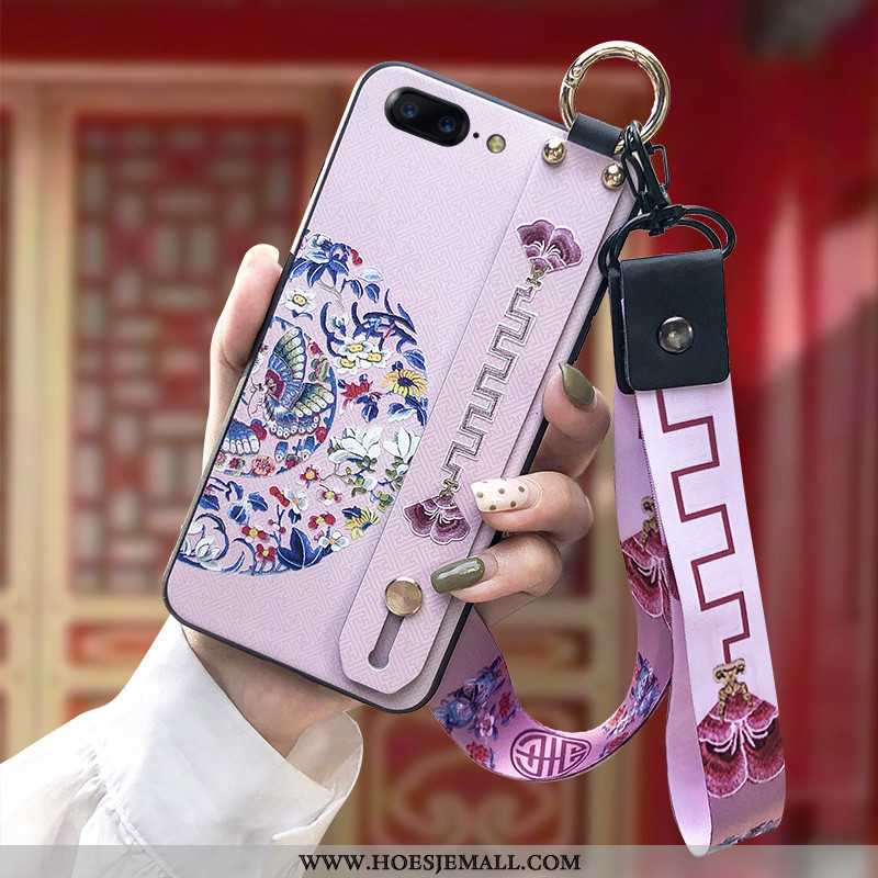 Hoesje Oneplus 5 Trend Zacht Chinese Stijl Hanger Siliconen Rood