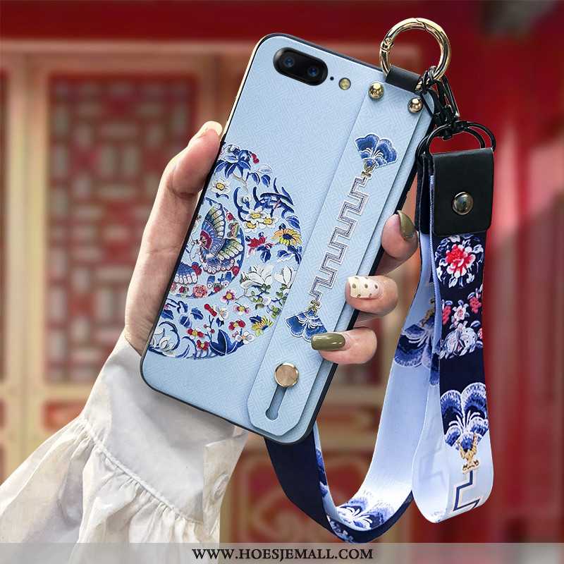 Hoesje Oneplus 5 Trend Zacht Chinese Stijl Hanger Siliconen Rood