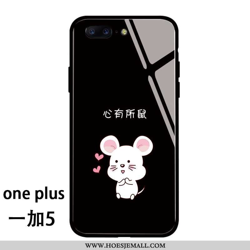 Hoesje Oneplus 5 Glas Persoonlijk Rat Lovers Wit Mobiele Telefoon Witte