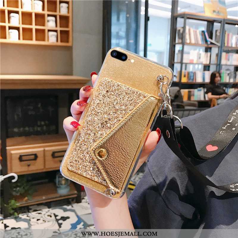 Hoesje Oneplus 5 Bescherming Portemonnee Mobiele Telefoon Goud Hoes Gouden