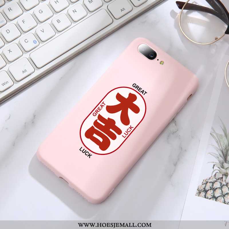 Hoesje Oneplus 5 Super Dun Bescherming Roze Grote Siliconen Mobiele Telefoon