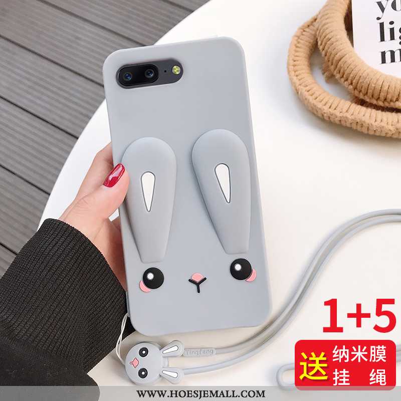 Hoesje Oneplus 5 Zacht Siliconen Hoes Anti-fall Bruin Antislip Mobiele Telefoon Bruine