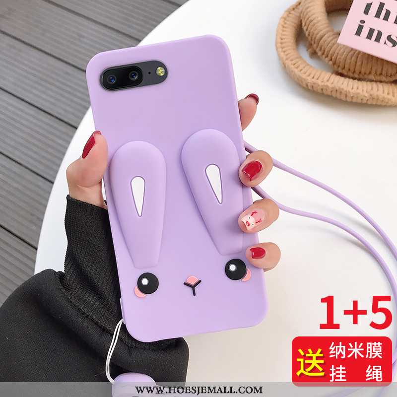 Hoesje Oneplus 5 Zacht Siliconen Hoes Anti-fall Bruin Antislip Mobiele Telefoon Bruine