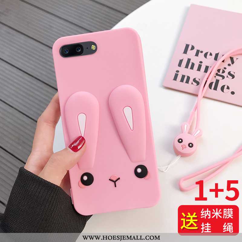 Hoesje Oneplus 5 Zacht Siliconen Hoes Anti-fall Bruin Antislip Mobiele Telefoon Bruine