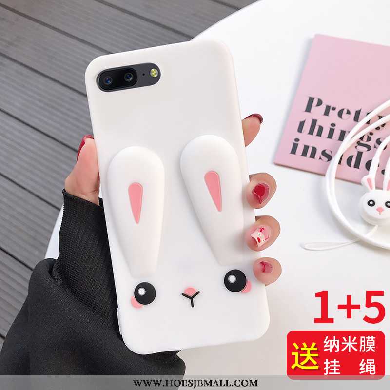 Hoesje Oneplus 5 Zacht Siliconen Hoes Anti-fall Bruin Antislip Mobiele Telefoon Bruine