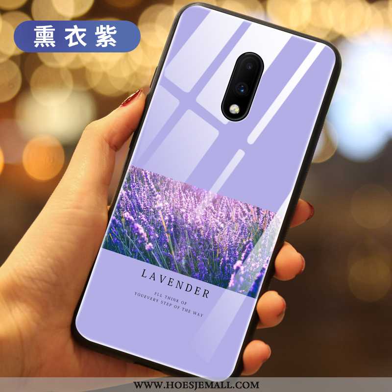 Hoesje Oneplus 7 Trend Super Purper Dun Hoes High End