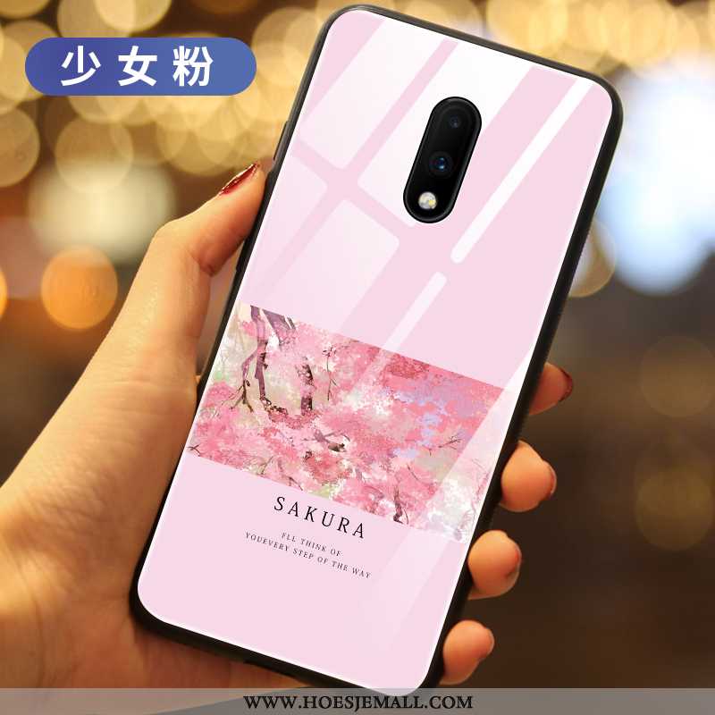 Hoesje Oneplus 7 Trend Super Purper Dun Hoes High End