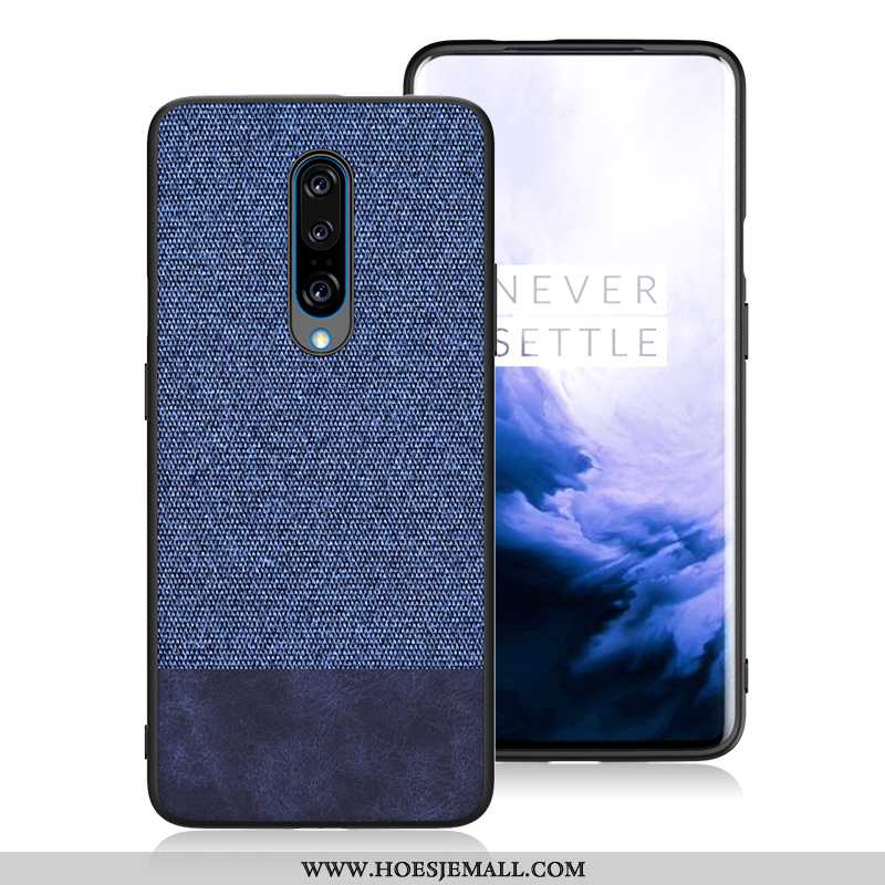 Hoes Oneplus 7 Pro Dun Zacht Trend Bescherming Anti-fall All Inclusive Mobiele Telefoon Rood