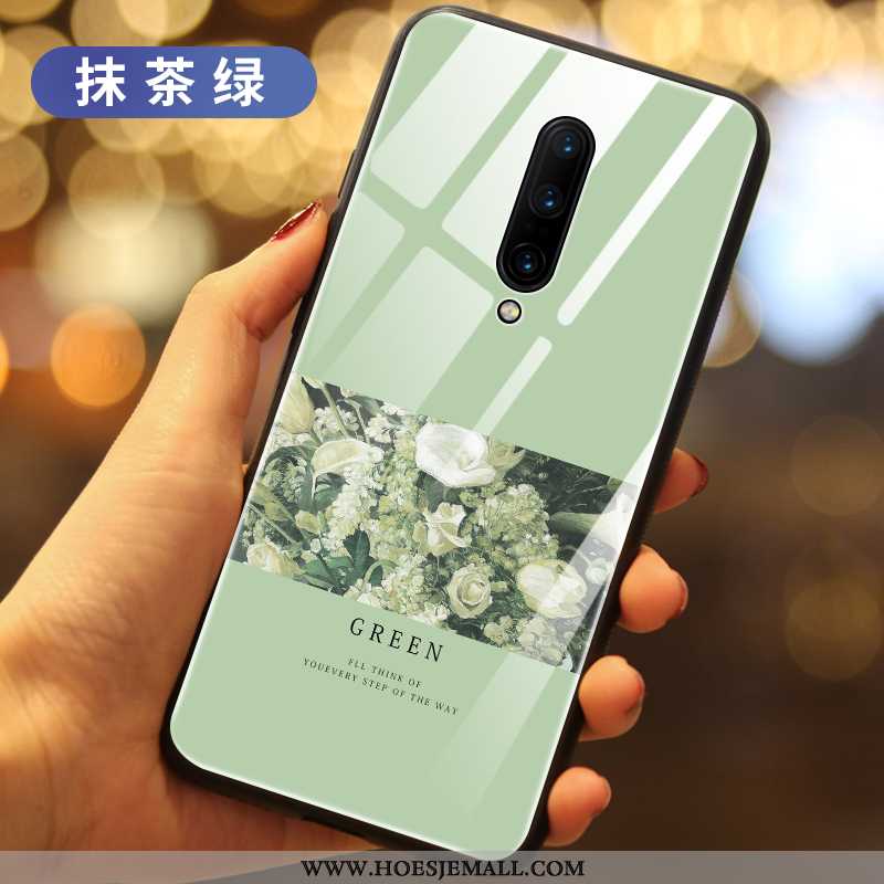 Hoesje Oneplus 7 Pro Trend Super High End Siliconen Anti-fall Hoes Dun Witte