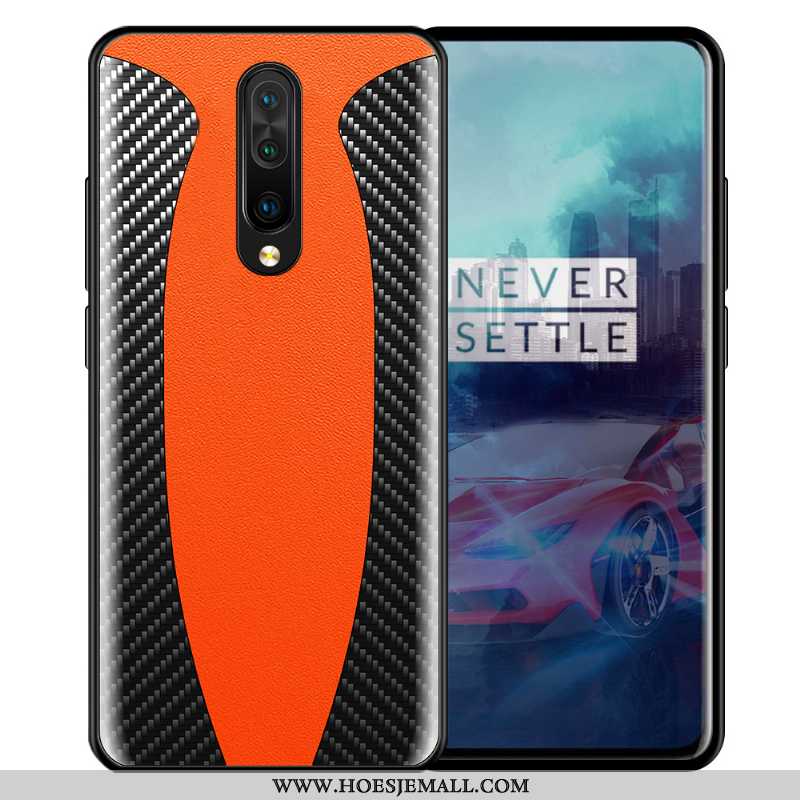 Hoes Oneplus 7 Pro Trend Bescherming Anti-fall Scheppend Oranje Mobiele Telefoon