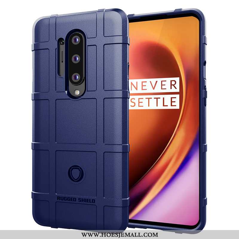 Hoes Oneplus 8 Pro Bescherming Persoonlijk Anti-fall All Inclusive Trend Zacht Grijs