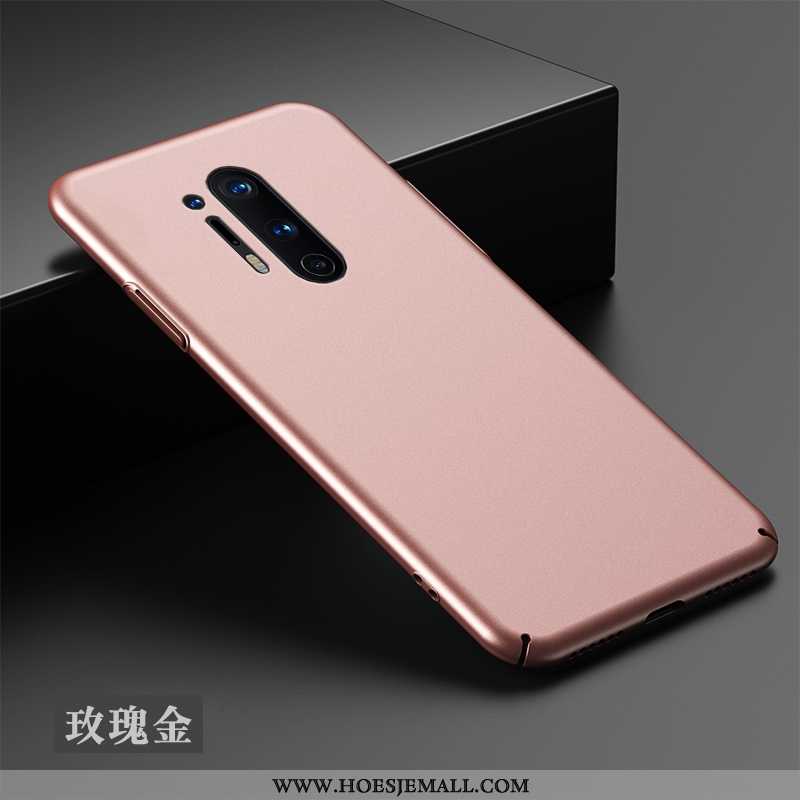 Hoesje Oneplus 8 Pro Bescherming Scheppend Hoes All Inclusive Roze Mobiele Telefoon Siliconen