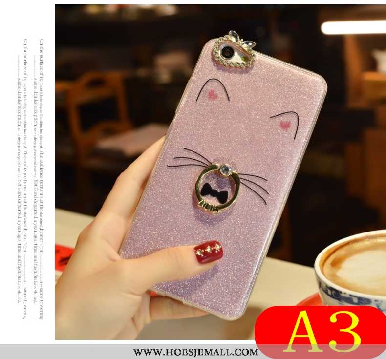 Hoes Oppo A3 Trend Zacht Hoesje All Inclusive Mobiele Telefoon Mooie Koel Roze