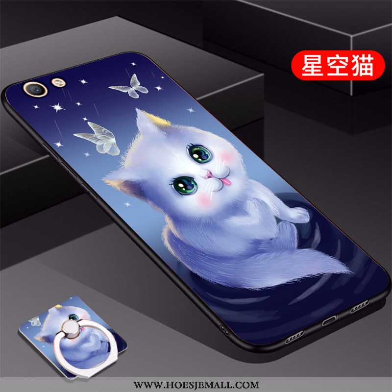 Hoes Oppo A3 Siliconen Mode Anti-fall Persoonlijk Mobiele Telefoon Hoesje High End Blauwe