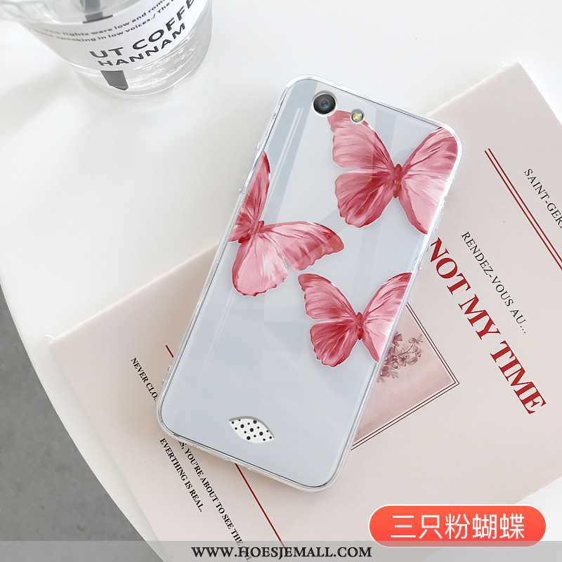 Hoes Oppo A31 Zacht Siliconen Scheppend Lovers Anti-fall Persoonlijk All Inclusive Rood