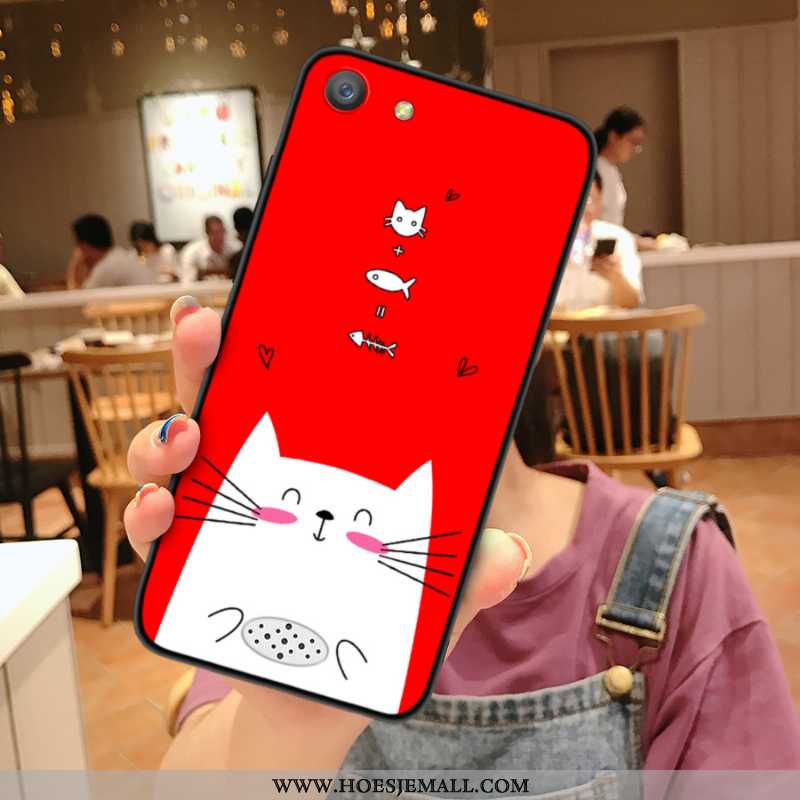 Hoesje Oppo A31 Bescherming Trend Hoes Roze Siliconen Zacht