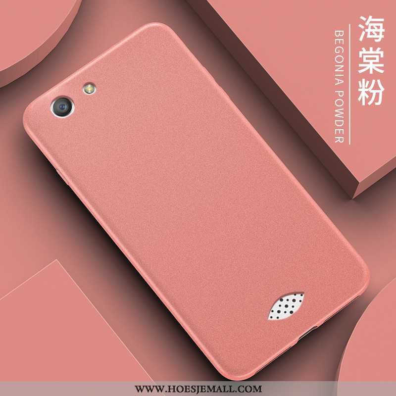 Hoes Oppo A31 Bescherming Schrobben Hoesje Super Zacht Siliconen Trend Purper