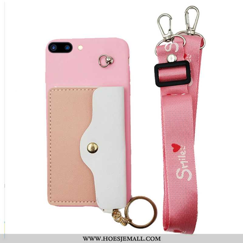 Hoes Oppo Ax5 Portemonnee Trend Zacht Bescherming Kaart Mobiele Telefoon Hoesje Roze