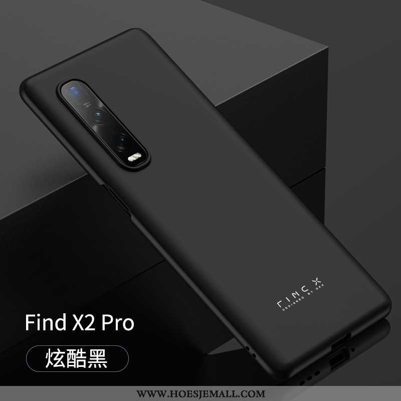 Hoes Oppo Find X2 Pro Bescherming Super Anti-fall Hard Mobiele Telefoon Eenvoudige Hoesje Oranje