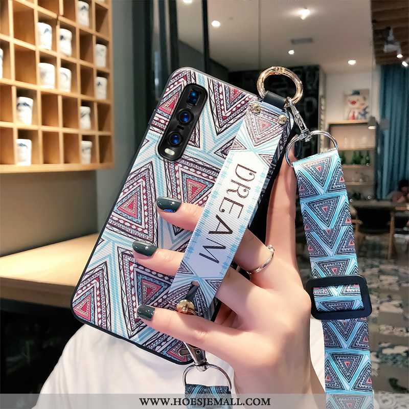 Hoes Oppo Find X2 Pro Trend Mode Mobiele Telefoon Wind Vintage Etnische Purper