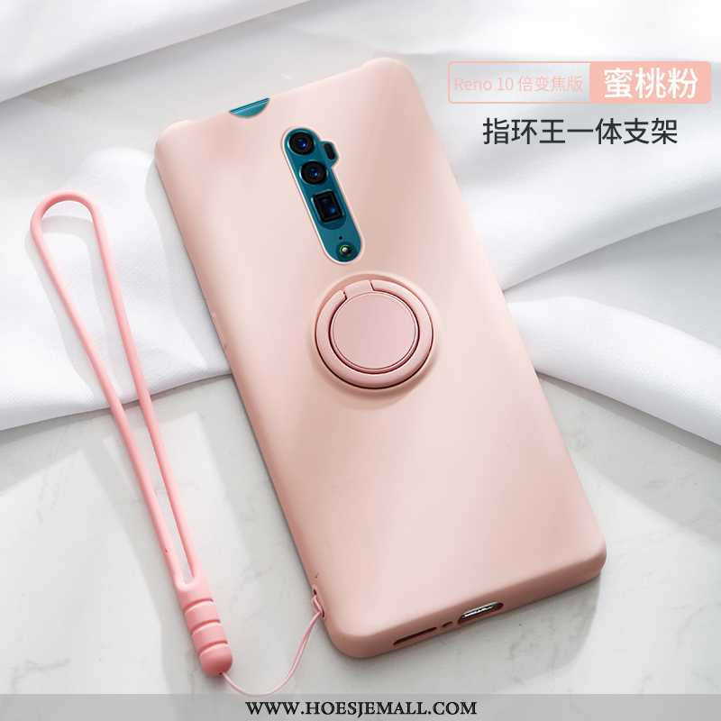 Hoes Oppo Reno 10x Zoom Bescherming Scheppend Roze Hoesje Trend Mobiele Telefoon