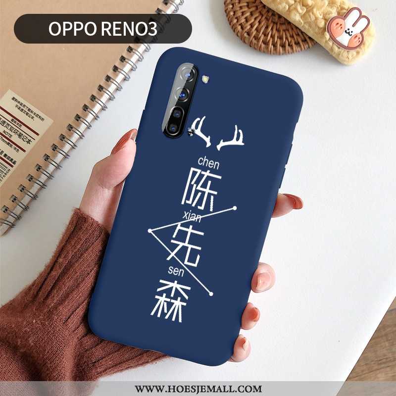 Hoes Oppo Reno 3 Super Dun Scheppend Vers Lovers Hoesje Net Red Rood