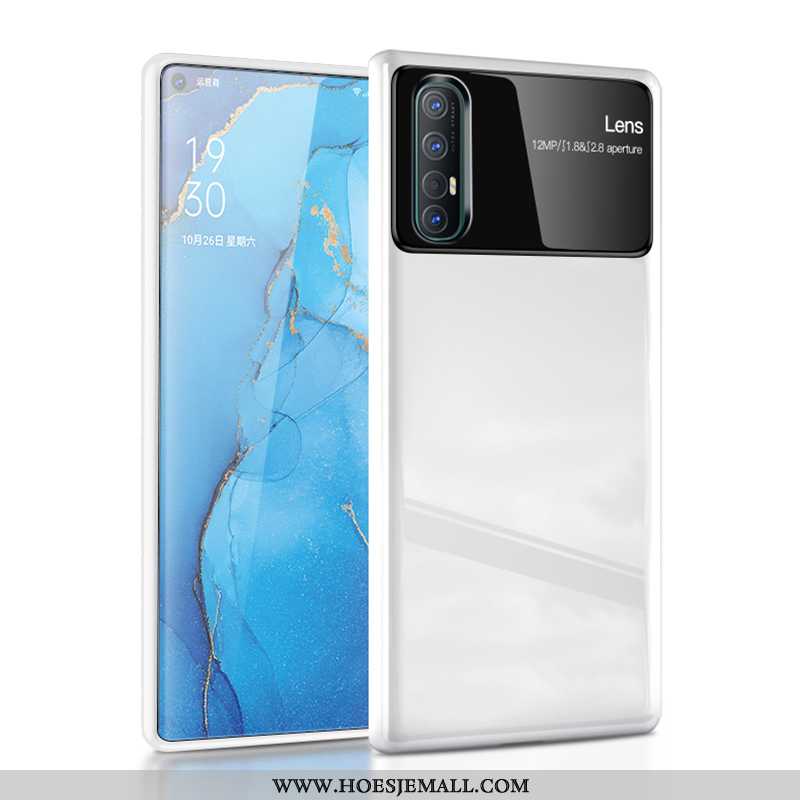 Hoesje Oppo Reno 3 Pro Trend Super Hard Glas Mobiele Telefoon All Inclusive Nieuw Witte