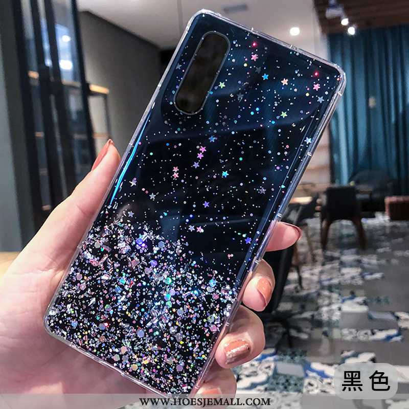 Hoesje Oppo Reno 3 Pro Bescherming Doorzichtig Siliconen Nieuw Mobiele Telefoon Hoes Blauwe