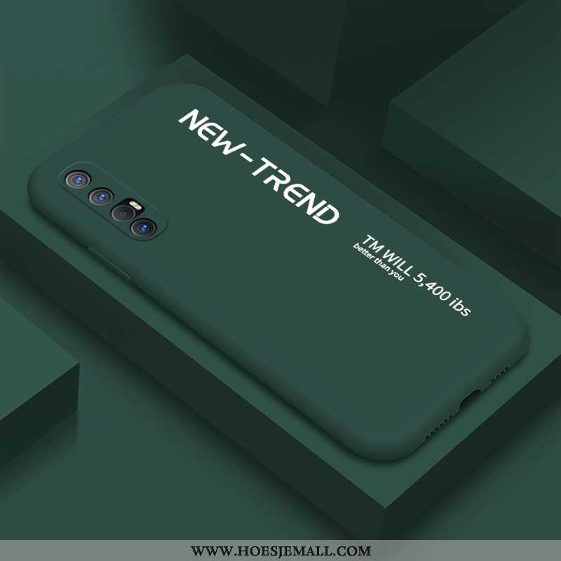 Hoesje Oppo Reno 3 Pro Bescherming Persoonlijk Super Eenvoudige Anti-fall Dun Trend Geel