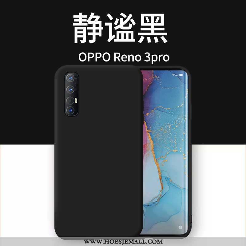 Hoesje Oppo Reno 3 Pro Siliconen Scheppend Hoes Nieuw Super Mobiele Telefoon Oranje