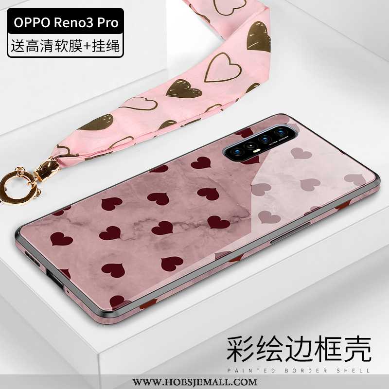 Hoesje Oppo Reno 3 Pro Super Dun Bescherming All Inclusive Trend Roze