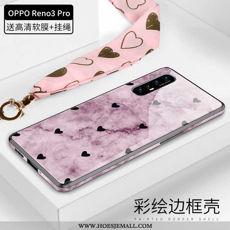 Hoesje Oppo Reno 3 Pro Super Dun Bescherming All Inclusive Trend Roze