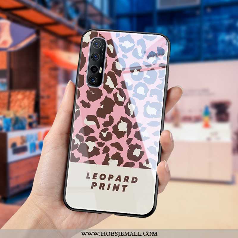 Hoes Oppo Reno 3 Pro Trend Super Bescherming Dun Luipaard Siliconen All Inclusive Zwarte