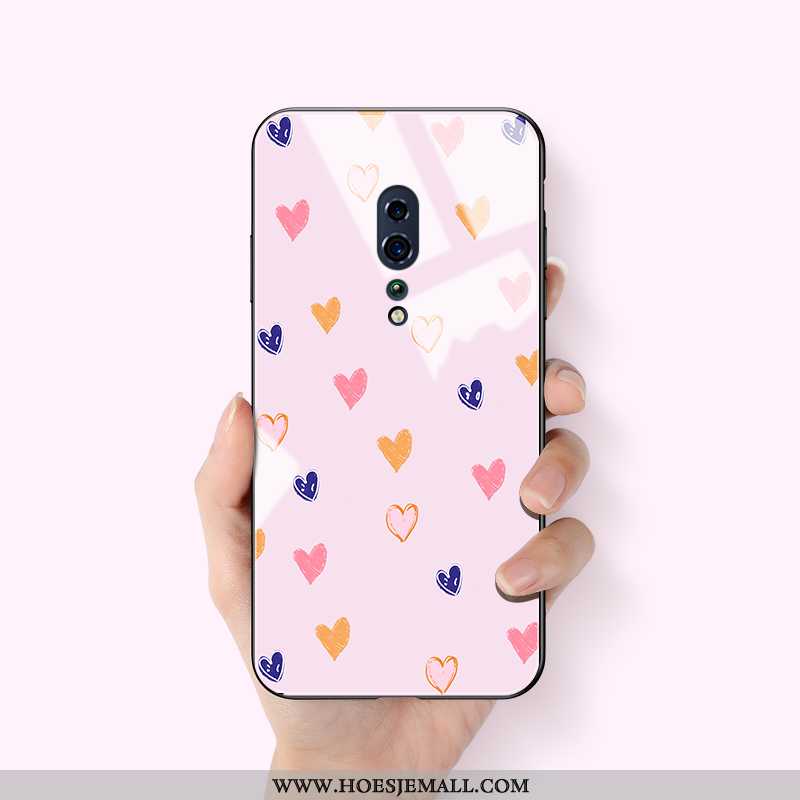 Hoes Oppo Reno Z Super Dun Roze Mobiele Telefoon Scheppend Siliconen All Inclusive