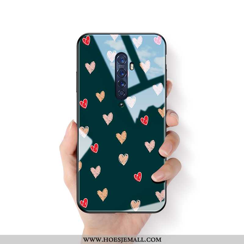 Hoes Oppo Reno2 Zacht Siliconen Mobiele Telefoon Bescherming Trend Roze