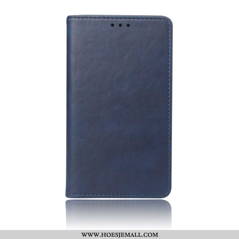 Hoes Oppo Rx17 Neo Patroon Bescherming Ondersteuning Grijs Folio Kaart Mobiele Telefoon