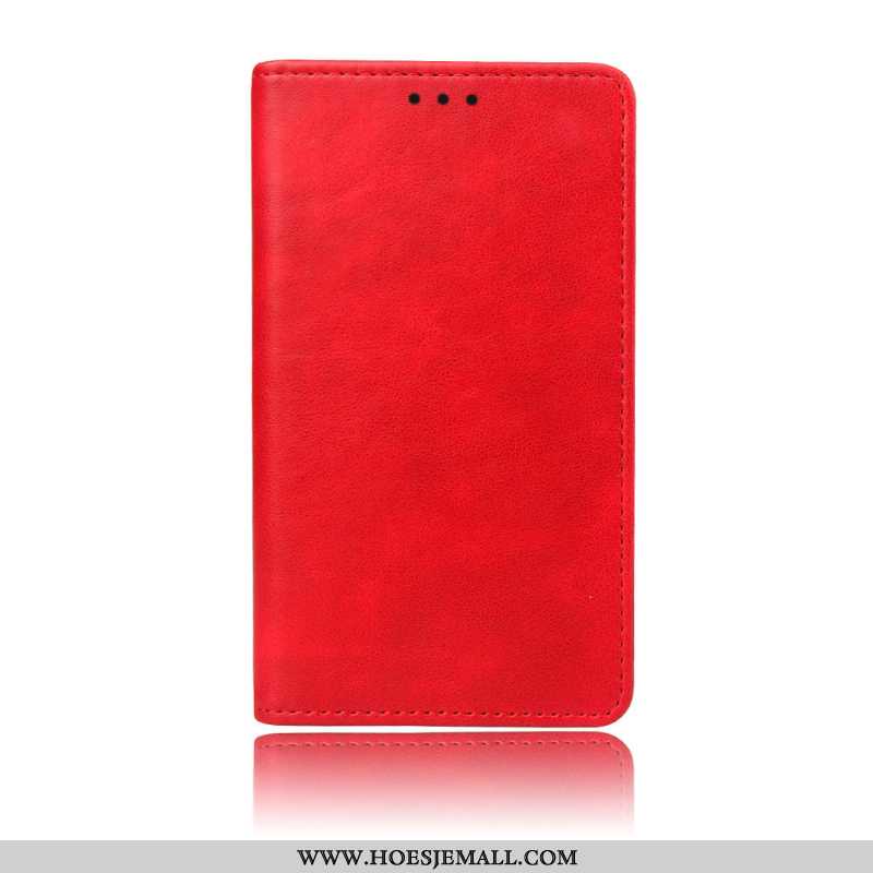 Hoes Oppo Rx17 Neo Patroon Bescherming Ondersteuning Grijs Folio Kaart Mobiele Telefoon