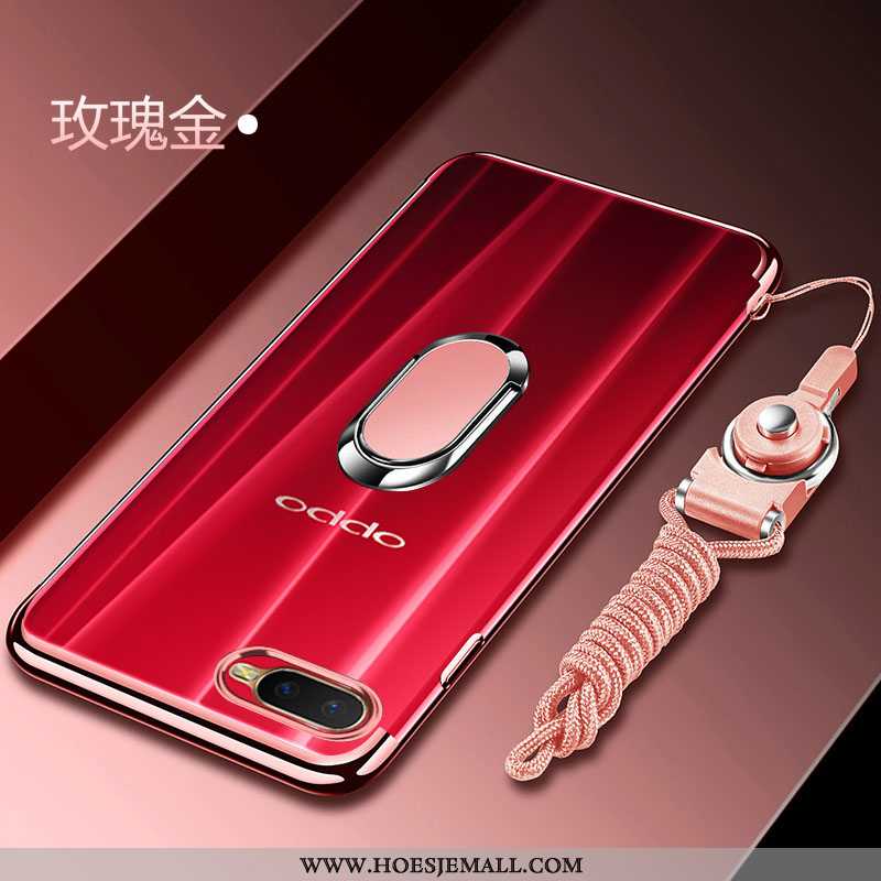 Hoes Oppo Rx17 Neo Siliconen Bescherming Hoesje Zacht Auto Anti-fall Mobiele Telefoon Blauwe