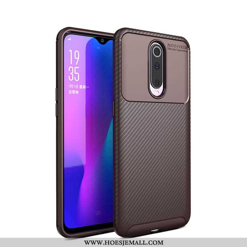 Hoes Oppo Rx17 Pro Bescherming Patroon Siliconen All Inclusive Gasbag Hoesje Drie Verdedigingen Zwar