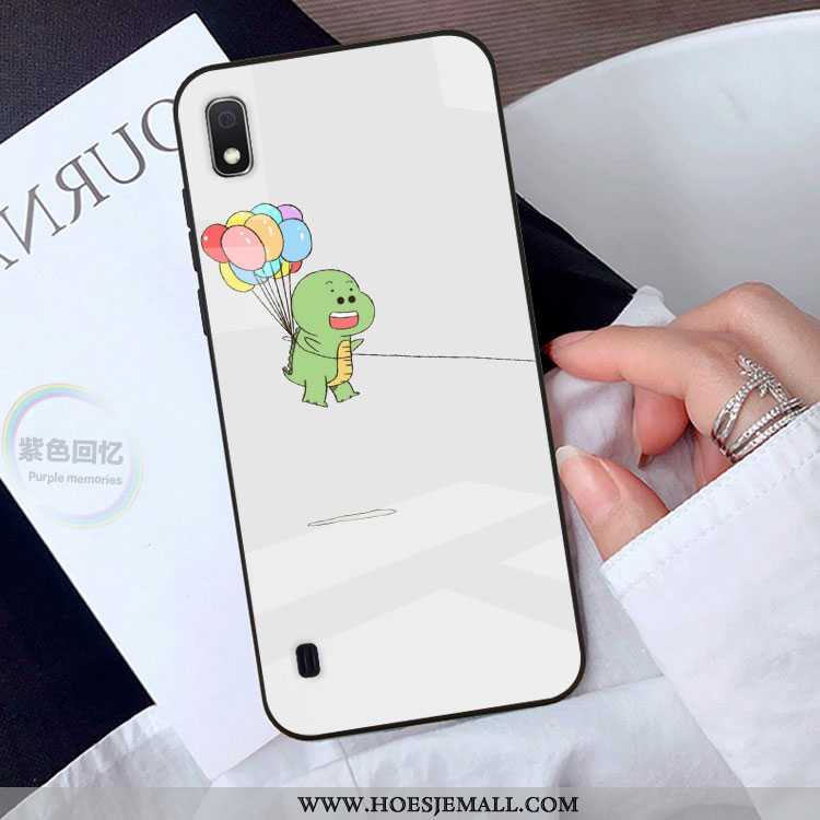 Hoes Samsung Galaxy A10 Spotprent Mooie Hoesje Ster Mobiele Telefoon Roze