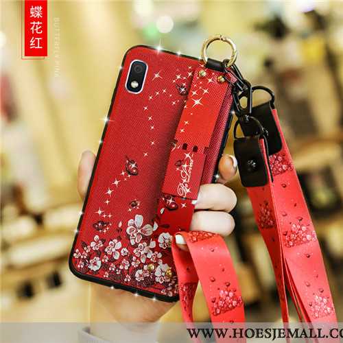 Hoes Samsung Galaxy A10 Trend Super Hoesje All Inclusive Mobiele Telefoon Siliconen Scheppend Rood