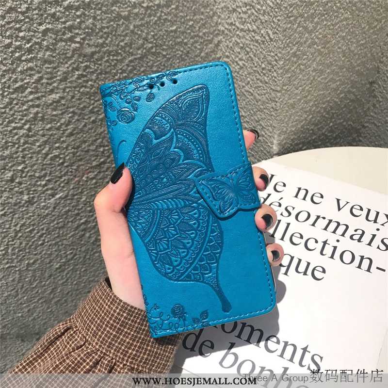 Hoes Samsung Galaxy A10 Zacht Siliconen Bescherming Hoesje Mobiele Telefoon Ster Blauwe