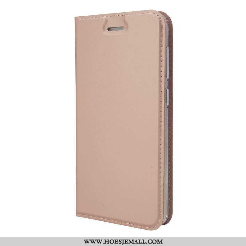 Hoes Samsung Galaxy A10 Leren Hoesje Zacht Siliconen Ster Mobiele Telefoon Folio Zwarte