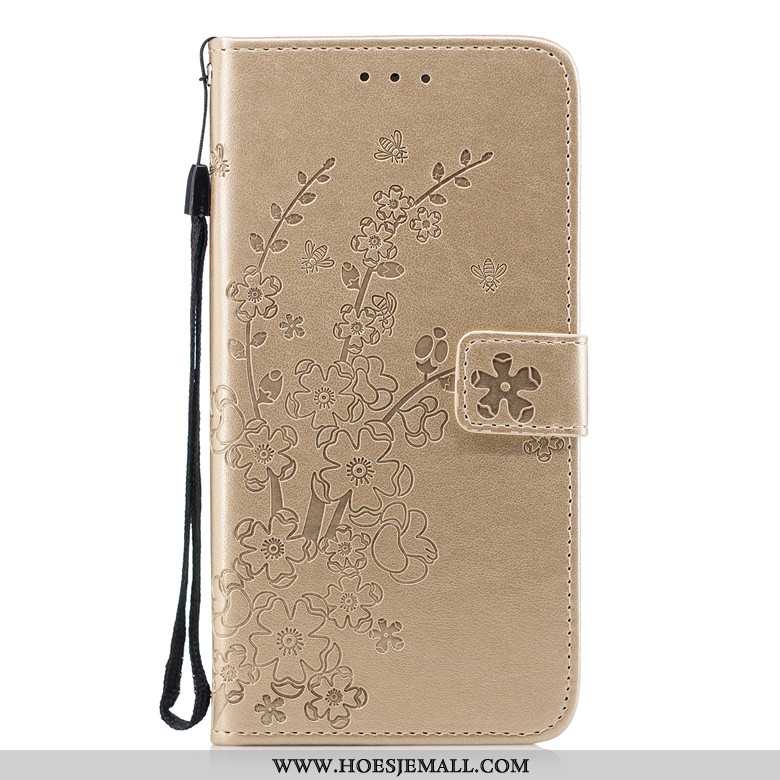 Hoesje Samsung Galaxy A10s Zacht Bescherming Mobiele Telefoon Folio Anti-fall All Inclusive Purper