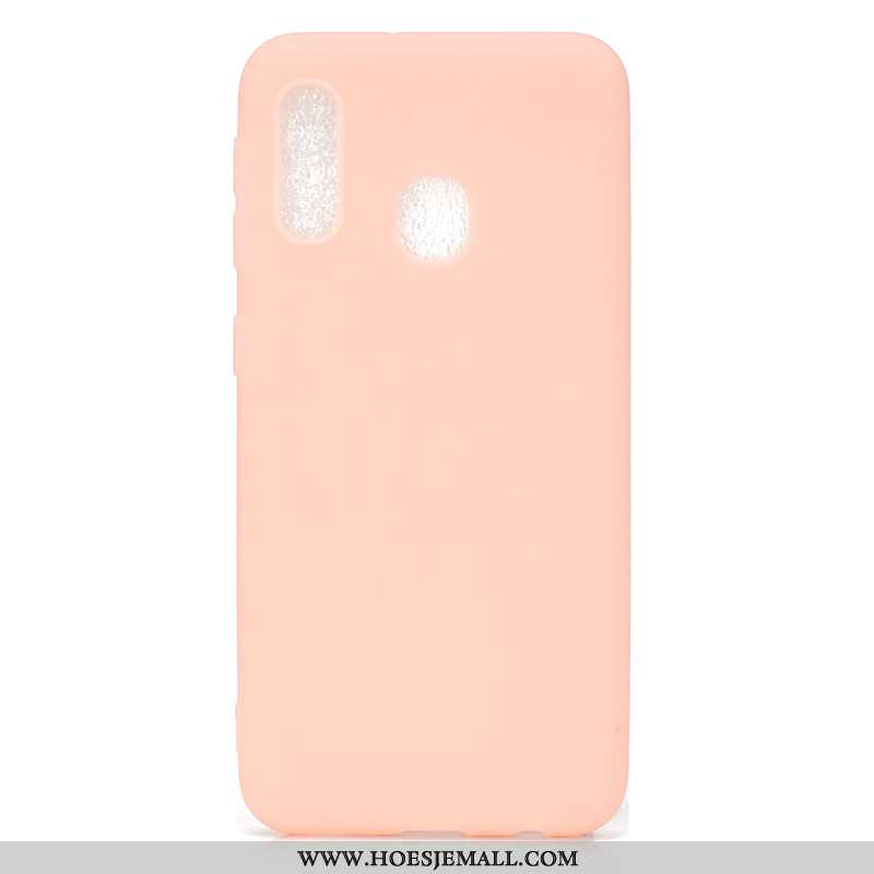 Hoesje Samsung Galaxy A20e Hanger Spotprent Mobiele Telefoon Hoes Ster Snoep Blauwe