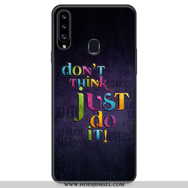 Hoesje Samsung Galaxy A20s Bescherming Persoonlijk Mobiele Telefoon Grijs Ster Anti-fall Zacht