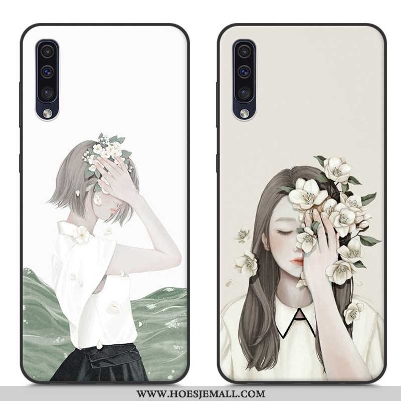 Hoesje Samsung Galaxy A30s Zacht Siliconen Anti-fall Trend Scheppend Mobiele Telefoon Persoonlijk Wi